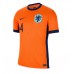 Camiseta Países Bajos Virgil van Dijk #4 Primera Equipación Replica Eurocopa 2024 mangas cortas